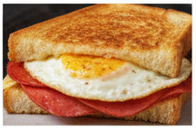 Sucuklu Yumurtalı Tost