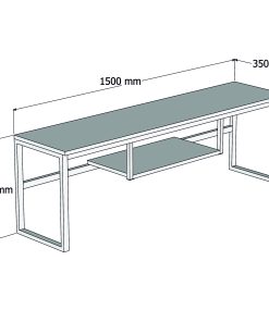 Alternative view of Herkül 150 cm Tv Ünitesi Beyaz